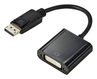 Renkforce RF-5771774 Kabeladapter DisplayPort DVI 24+5 pin Schwarz