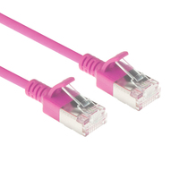 ACT DC7405 netwerkkabel Roze 5 m Cat6a U/FTP (STP)