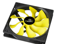 Akasa 14cm Viper Fan Computer case Black, Yellow