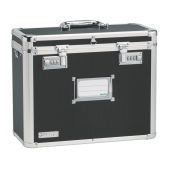 Esselte Personal Mobile Filing Case equipment case Freestanding case Black, Silver