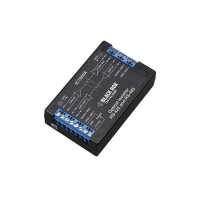 Black Box IC1650A-US convertidor, repetidor y aislador en serie RS-485 Negro