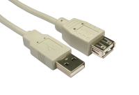 Cables Direct CDL-020BG USB cable 0.5 m USB 2.0 USB A Grey