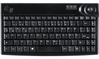 Active Key AK-440-TU teclado USB QWERTY Inglés de EE. UU. Negro