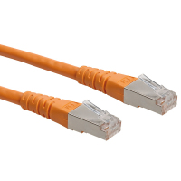 ROLINE Cat6, 0.3m kabel sieciowy Pomarańczowy 0,3 m S/FTP (S-STP)