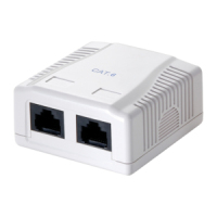LogiLink NP0072 socket-outlet 2 x RJ-45 White