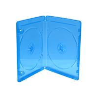 MediaRange Zubehör CD-/DVD-Rohlinge Blu-ray case 2 discs Blue