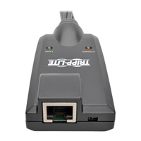 Tripp Lite B055-001-USB-VA przedłużacz AV Czarny