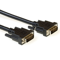 ACT AK3829 cable DVI 0,5 m DVI-D Negro