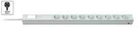 Vertiv Knürr DI-STRIP PDU, basic, 0U/1U, ingang Schuko 230 V 16 A, uitgangen (9) Schuko