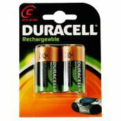 Duracell Rechargeable C Size 2 Pack Rechargeable battery Nickel-Metal Hydride (NiMH)