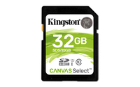 Kingston Technology Canvas Select 32 GB SDHC UHS-I Classe 10