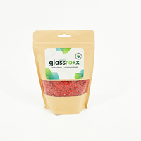 GlassRoxx UC-2004S-P750gr Perlenmischung Glas Rot