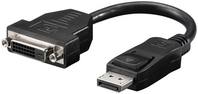 Goobay 60873 Videokabel-Adapter 0,2 m DisplayPort DVI-D Schwarz