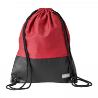 Pagna 99513-03 Rucksack Schwarz/Rot Baumwolle, Kunstleder, Polyester