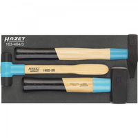 HAZET 163-464/3 hammer Hammer set Black, Blue, Wood