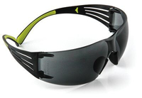 3M SF416XAS-BLK gogle i okulary ochronne Czarny, Zielony