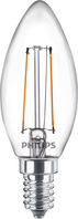Philips Gyertya formájú fényforrás, átlátszó, 25 W B35 E14