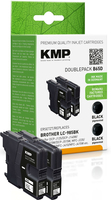 KMP B65D cartouche d'encre 2 pièce(s) Compatible Noir
