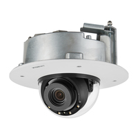 Hanwha PND-A9081RF caméra de sécurité Dôme Caméra de sécurité IP Intérieure et extérieure 3840 x 2160 pixels Plafond