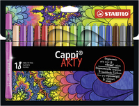 STABILO Cappi ARTY Filzstift Medium Mehrfarbig 18 Stück(e)