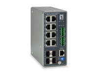 LevelOne IGP-1271 switch di rete Gestito L3 Gigabit Ethernet (10/100/1000) Supporto Power over Ethernet (PoE) Grigio
