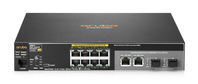 HPE Aruba 2530 8 PoE+ Vezérelt L2 Fast Ethernet (10/100) Ethernet-áramellátás (PoE) támogatása 1U