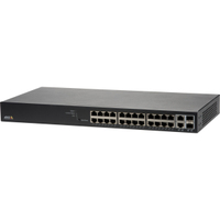 Axis 01192-002 hálózati kapcsoló Vezérelt Gigabit Ethernet (10/100/1000) Ethernet-áramellátás (PoE) támogatása Fekete