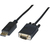 CUC Exertis Connect 128213 video kabel adapter 2 m DisplayPort VGA (D-Sub) Zwart