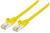 Intellinet Premium Netzwerkkabel, Cat6a, S/FTP, 100% Kupfer, Cat6a-zertifiziert, LS0H, RJ45-Stecker/RJ45-Stecker, 15,0 m, gelb