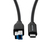 Microconnect USB3.1CB5 USB Kabel 5 m USB 3.2 Gen 1 (3.1 Gen 1) USB C USB B Schwarz