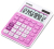 Casio MS-20NC számológép Hordozható Kijelző kalkulátor Rózsaszín