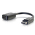 C2G Adattatore convertitore DisplayPort™ maschio a HDMI femmina, 20 cm, nero