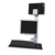 ITB RO17.99.1139 monitor mount / stand 66 cm (26") Black, Stainless steel Wall