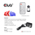 CLUB3D HDMI™ 2.0 UHD 4K60Hz SwitchBox 4 poorten en inbegrepen IR-afstandsbediening