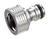 Gardena 18240-50 water hose fitting Hose connector Metal Silver 1 pc(s)