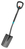Gardena 17020-20 shovel/trowel Drainage shovel Stainless steel Black