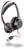 POLY Blackwire 7225 Headset Bedraad Hoofdband Oproepen/muziek USB Type-A Zwart, Rood