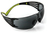 3M SF416XAS-BLK biztonsági szemellenző és szemüveg Védőszemüveg Fekete, Zöld