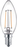 Philips Ampoule flamme transparente à filament 25 W B35 E14 x2