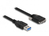 DeLOCK 87799 USB kábel 1 M USB 3.2 Gen 1 (3.1 Gen 1) USB A Micro-USB B Fekete