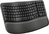 Logitech Wave Keys Tastatur RF Wireless + Bluetooth QWERTY US International Graphit