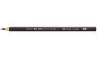FABER-CASTELL Bleistift GRAPHITE AQUARELLE, Härtegrad: 2B (5660150)