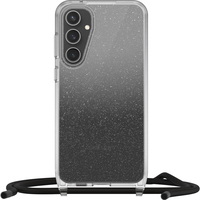 OtterBox React Necklace Samsung Galaxy S23 FE Stardust - Transparent/Sternenstaub - ProPack (ohne Verpackung - nachhaltig) - Schutzhülle mit Kette/Umhängeband