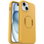 OtterBox OtterGrip Symmetry mit MagSafe Apple iPhone 15/iPhone 14/iPhone 13 - Aspen Gleam - yellow - Schützhülle mit integrierten Griff - MagSafe kompatibel