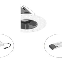 LED-Einbauleuchte modular Konfigurationstype F03R09AM1340L55P