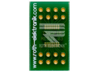 TSSOP-Multiadapter RE933-03, 13,5 x 23,5 mm, 16 Pins, Pitch 0,65 mm