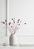 Trockenblumenbundle Afnan; 60 cm (L); dunkelrot
