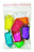 Kevron 56x30mm Assorted Colour Key Tags Pack of 10