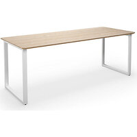 Multifunctionele tafel DUO-O Trend, recht blad, afgeronde hoeken
