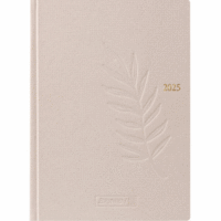 Taschenkalender Modell 731 10x14cm 1 Woche/2 Seiten Naturkarton hanf 2025